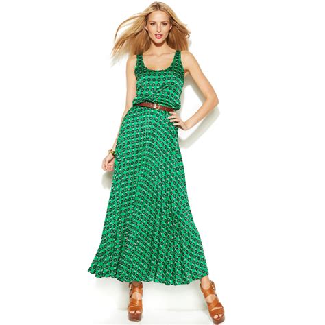 long maxi dresses michael kors|michael kors sleeveless maxi dress.